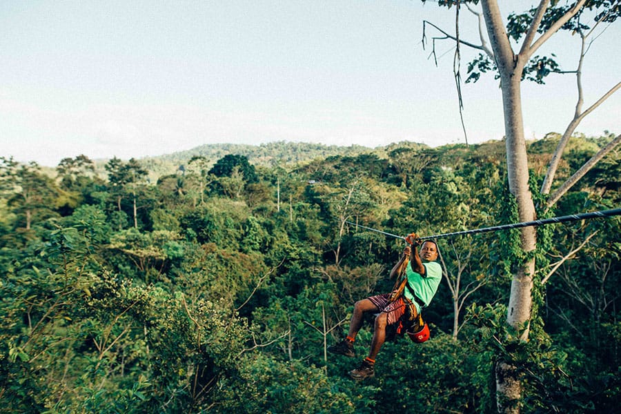 Where to go zip lining in Costa Rica