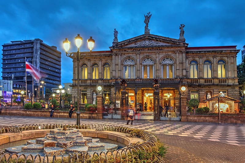 San Jose Costa Rica National Theatre | Tico Travel